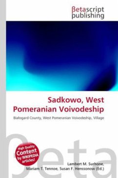 Sadkowo, West Pomeranian Voivodeship