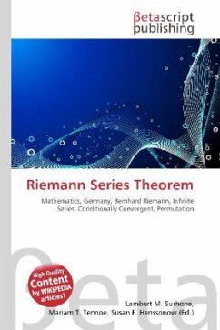 Riemann Series Theorem