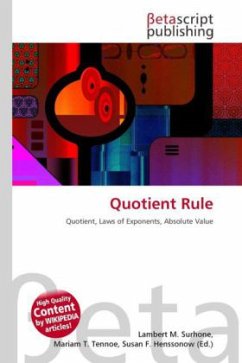 Quotient Rule