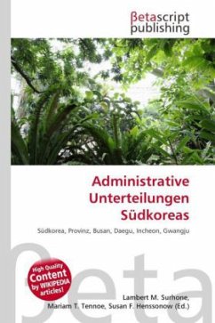 Administrative Unterteilungen Südkoreas
