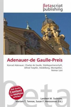 Adenauer-de Gaulle-Preis