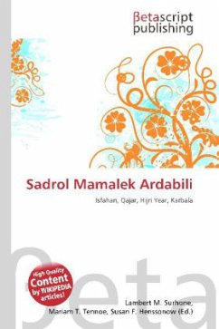 Cover Sadrol Mamalek Ardabili