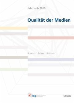 Cover Jahrbuch 2010 Qualität der Medien