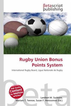 Rugby Union Bonus Points System