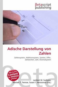 Adische Darstellung von Zahlen