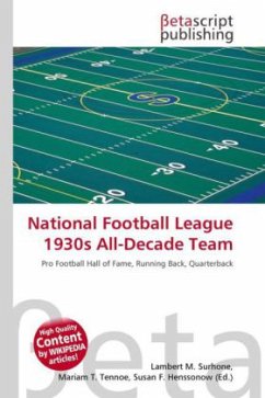 National Football League 1930s All-Decade Team