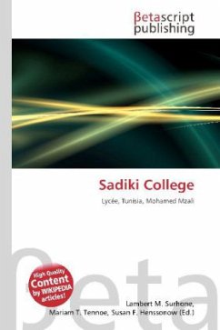 Cover Sadiki College