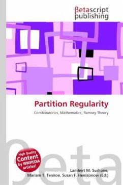 Partition Regularity