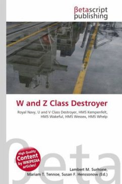 W and Z Class Destroyer