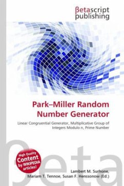 Park Miller Random Number Generator