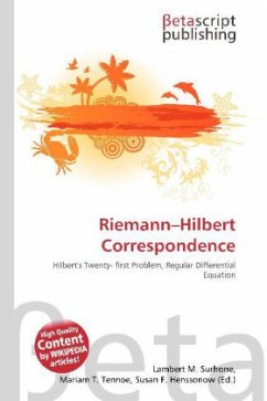 Riemann Hilbert Correspondence