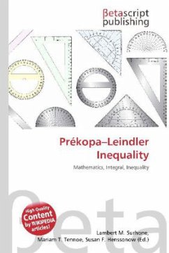 Prékopa Leindler Inequality