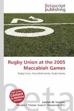 Cover Rugby Union at the 2005 Maccabiah Games