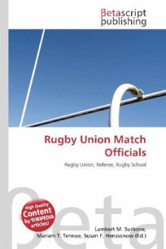 Rugby Union Match Officials