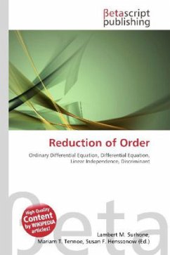 Reduction of Order