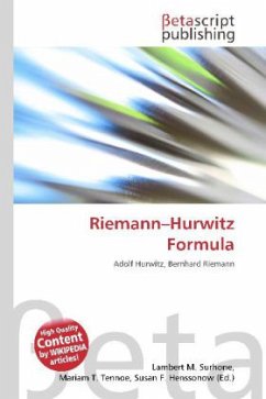 Riemann Hurwitz Formula