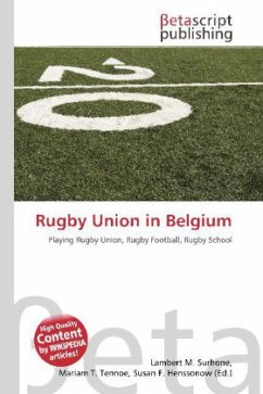 Rugby Union in Belgium