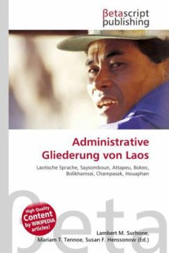 Administrative Gliederung von Laos