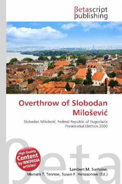 Overthrow of Slobodan Milo evi