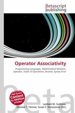 Operator Associativity