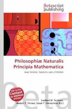 Philosophiæ Naturalis Principia Mathematica