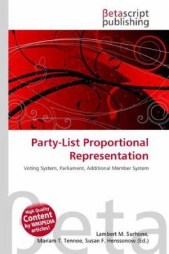 Party-List Proportional Representation