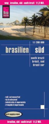 Cover Reise Know-How Landkarte Brasilien, Süd. South Brazil. Brésil, Sud. Brasil Sur