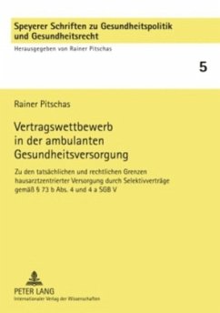 Cover Vertragswettbewerb in der ambulanten Gesundheitsversorgung