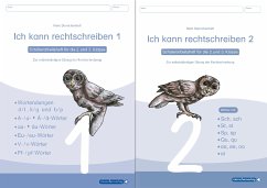 Ich kann rechtschreiben 1 und »Ich kann rechtschreiben 2 als Kombi, Schüler-Arbeitshefte für die 2. und 3. Klasse - sternchenverlag GmbH;Langhans, Katrin