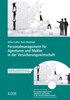 Personalmanagement für Agenturen und Makler in der Versicherungswirtschaft, m. 1 CD-ROM - Luthe, Alfons;Weiskopf, Hans