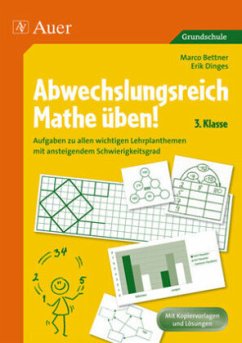 Cover Abwechslungsreich Mathe üben, 3. Klasse