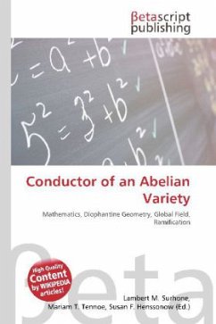 Conductor of an Abelian Variety Conductor of an Abelian Variety