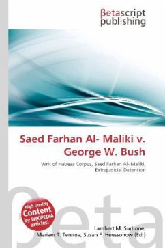 Saed Farhan Al- Maliki v. George W. Bush