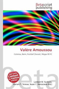 Cover Valère Amoussou