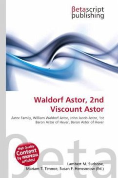 Waldorf Astor, 2nd Viscount Astor