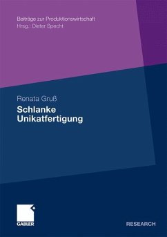 Schlanke Unikatfertigung - Gruß, Renata