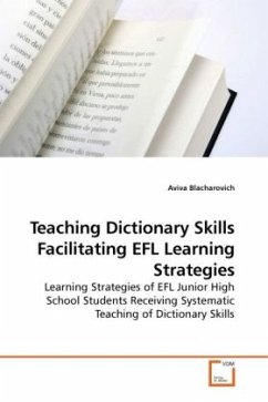 Teaching Dictionary Skills Facilitating EFL Learning Strategies - Blacharovich, Aviva