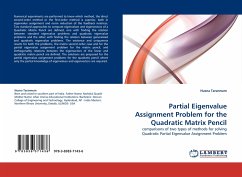 Partial Eigenvalue Assignment Problem for the Quadratic Matrix Pencil - Tarannum, Husna