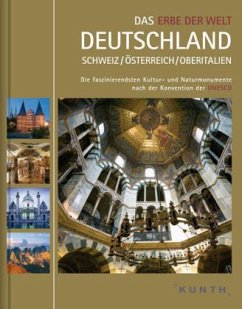 Cover Das Erbe der Welt - Deutschland, Schweiz, Österreich, Oberitalien