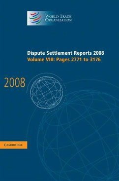 Cover Dispute Settlement Reports 2008