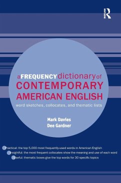 Cover A Frequency Dictionary of Contemporary American English