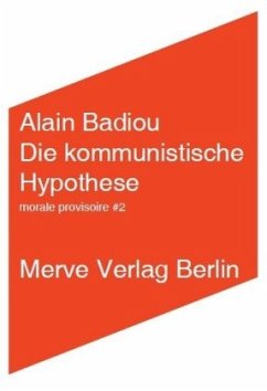 Die kommunistische Hypothese - Badiou, Alain