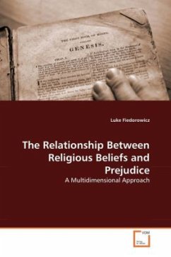 The Relationship Between Religious Beliefs and Prejudice - Fiedorowicz, Luke