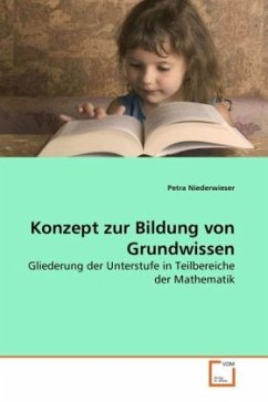 Konzept zur Bildung von Grundwissen - Niederwieser, Petra