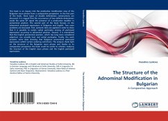 The Structure of the Adnominal Modification in Bulgarian