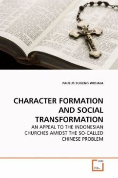 Cover CHARACTER FORMATION AND SOCIAL TRANSFORMATION