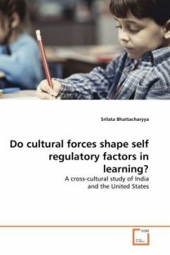 Cover Do cultural forces shape self regulatory factors in learning?