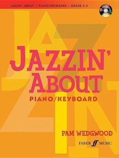 Jazzin' About, piano/keyboard, w. Audio-CD - Wedgwood, Pam