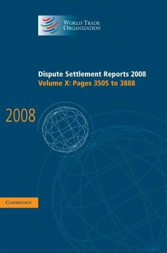 Cover Dispute Settlement Reports 2008