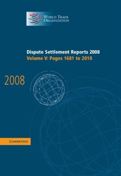 Cover Dispute Settlement Reports 2008